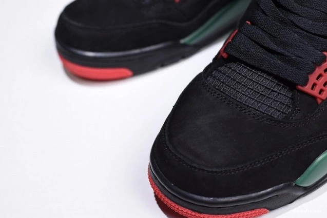 4 Red Jordan Air Gorge AQ3816-063 GUCC NRG Green-Varsity Black 0524